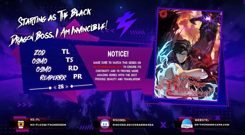 Starting as the Black Dragon Boss, I Am Invincible chapter 26 page 1