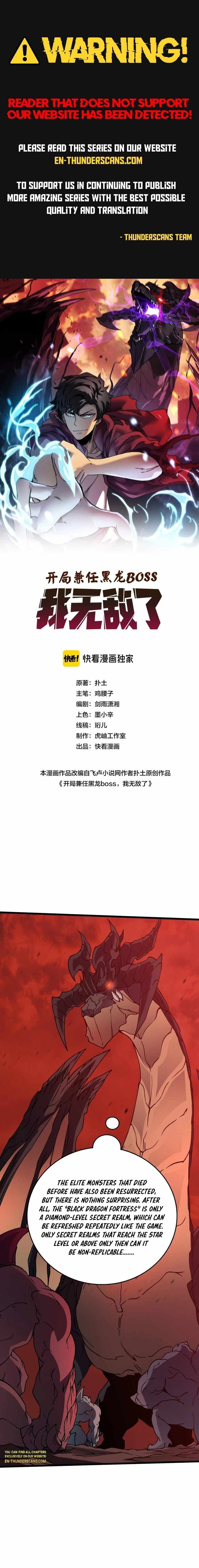 Starting as the Black Dragon BOSS chapter 8 page 2