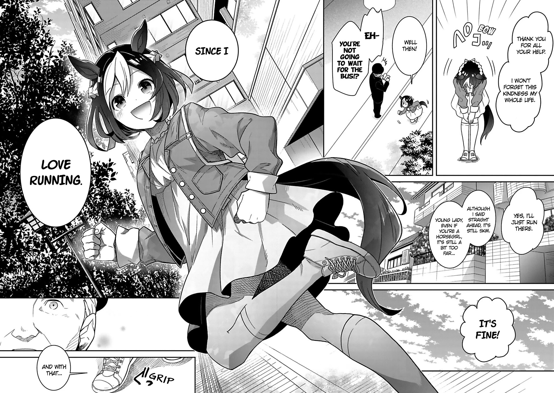 Starting Gate -Horsegirl Pretty Derby- chapter 1 page 14