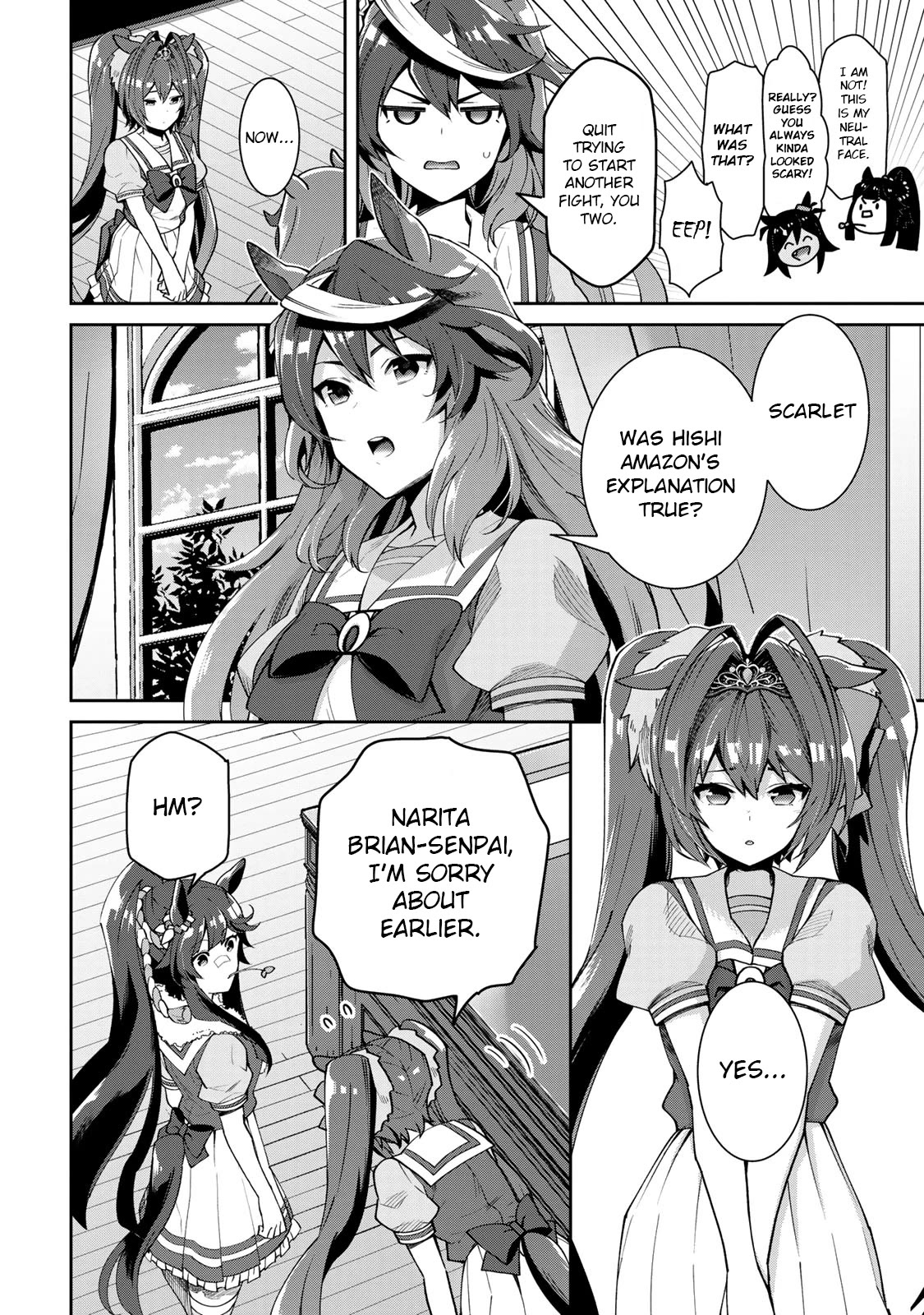 Starting Gate -Horsegirl Pretty Derby- chapter 26 page 6