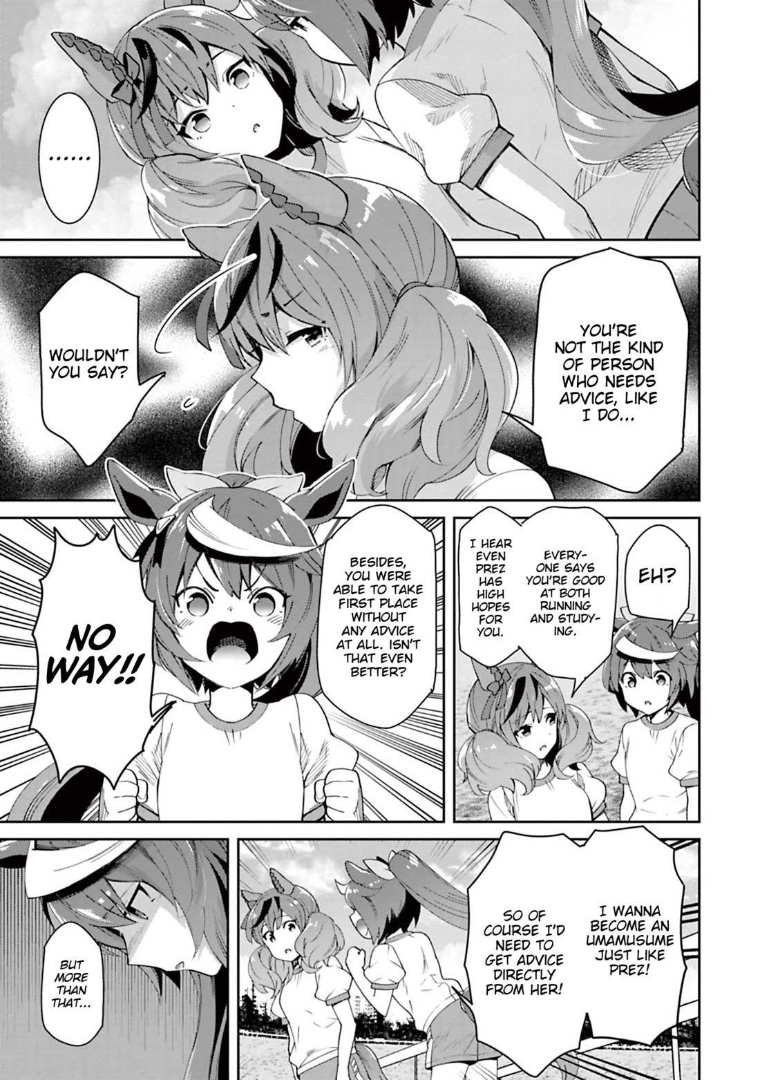 Starting Gate -Horsegirl Pretty Derby- chapter 33 page 5