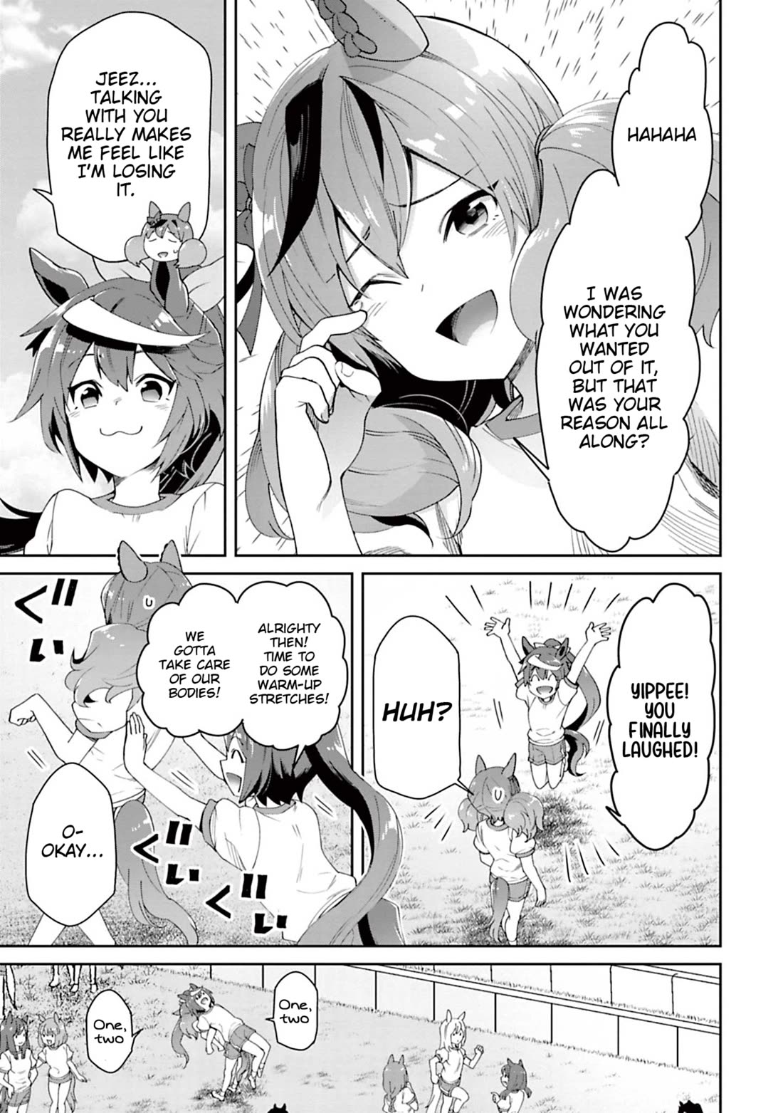 Starting Gate -Horsegirl Pretty Derby- chapter 33 page 7