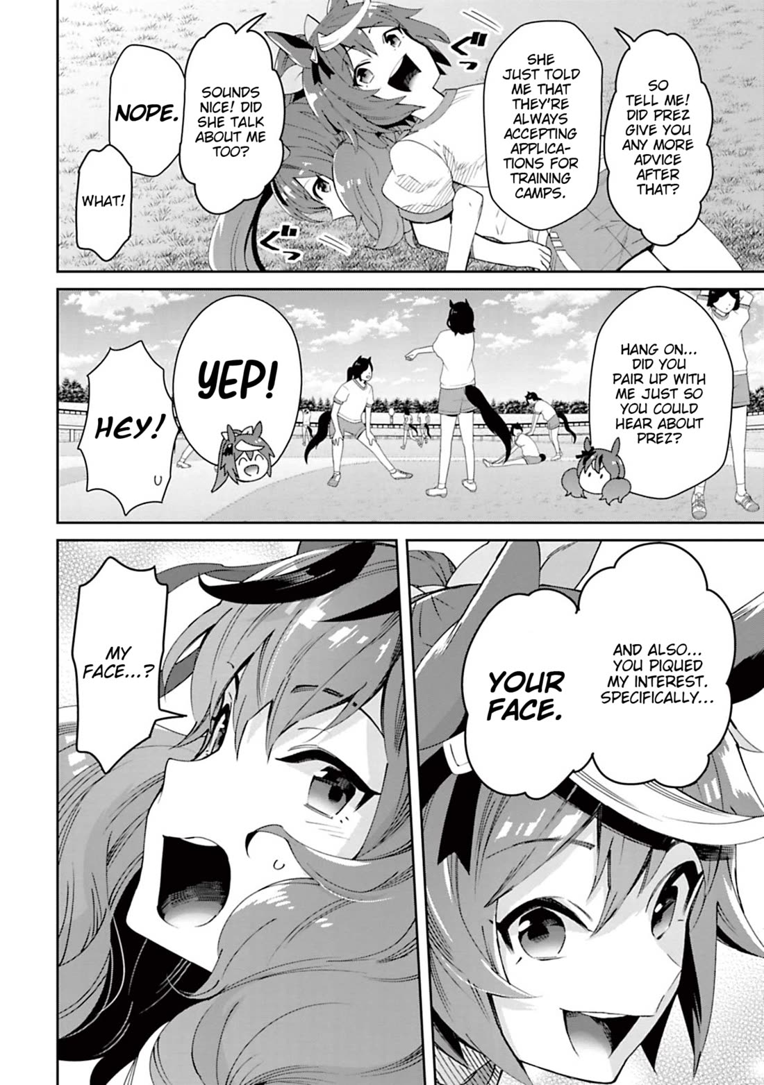 Starting Gate -Horsegirl Pretty Derby- chapter 33 page 8