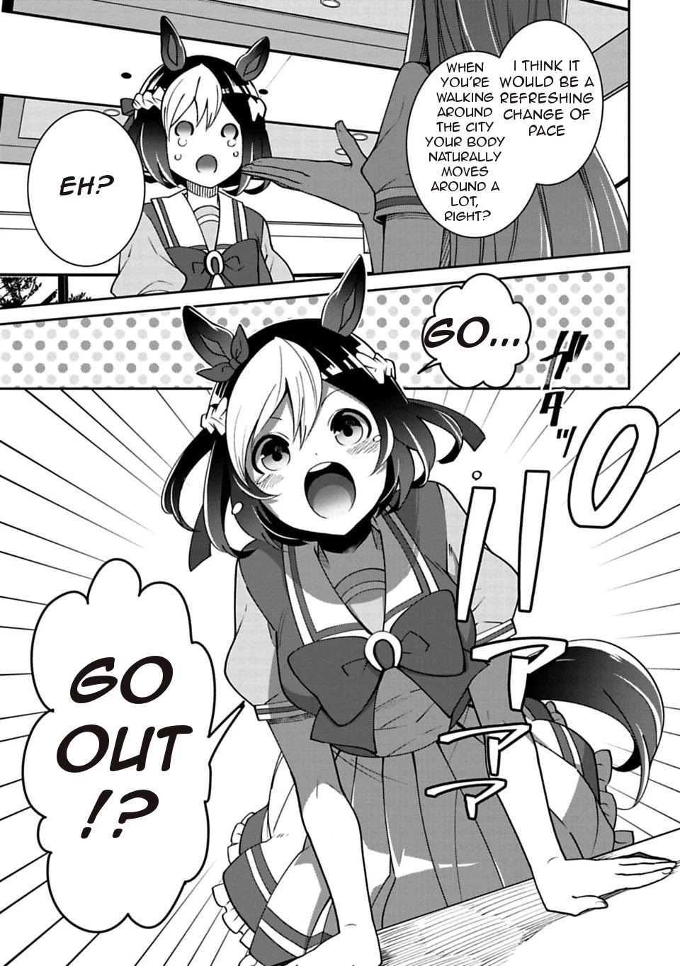 Starting Gate -Horsegirl Pretty Derby- chapter 7 page 13