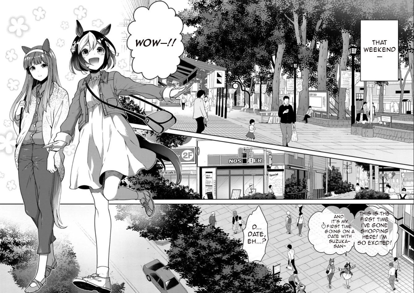 Starting Gate -Horsegirl Pretty Derby- chapter 7 page 14