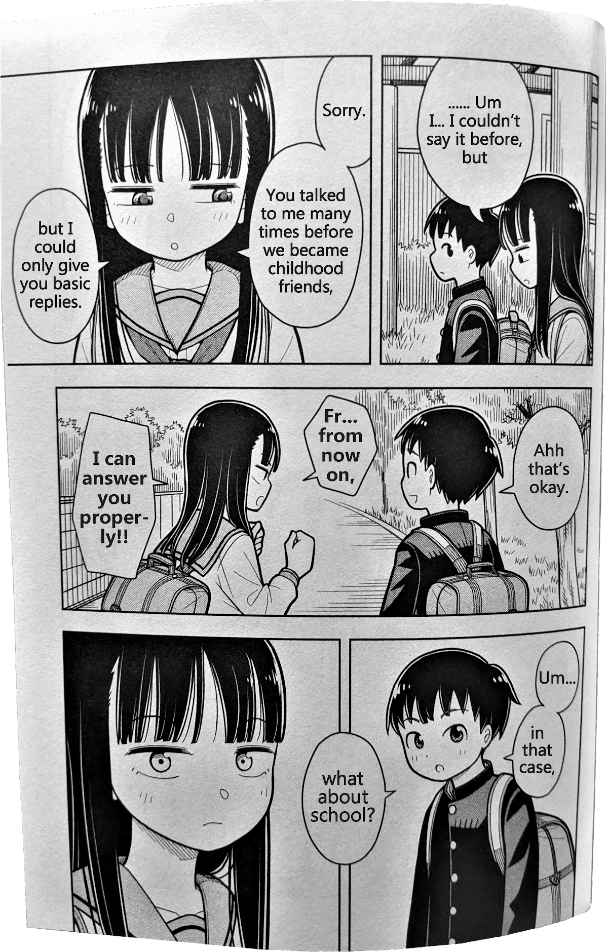 Starting Today She's My Childhood Friend chapter 1.5 page 2