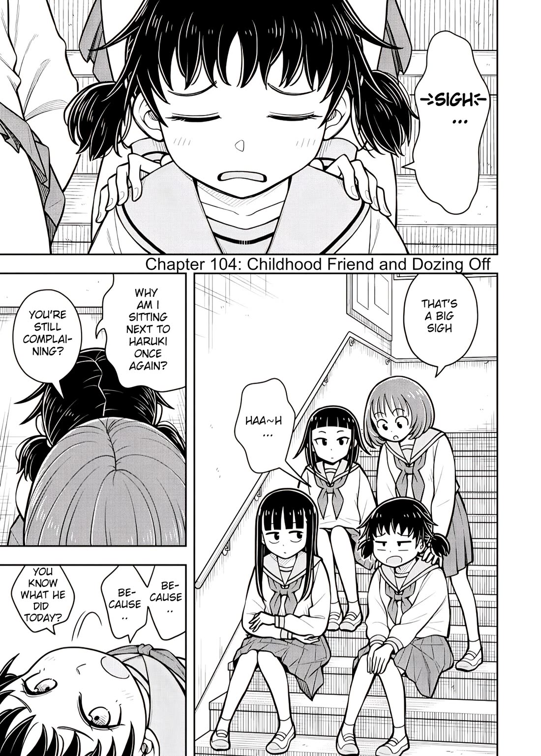 Starting Today She's My Childhood Friend chapter 104 page 1