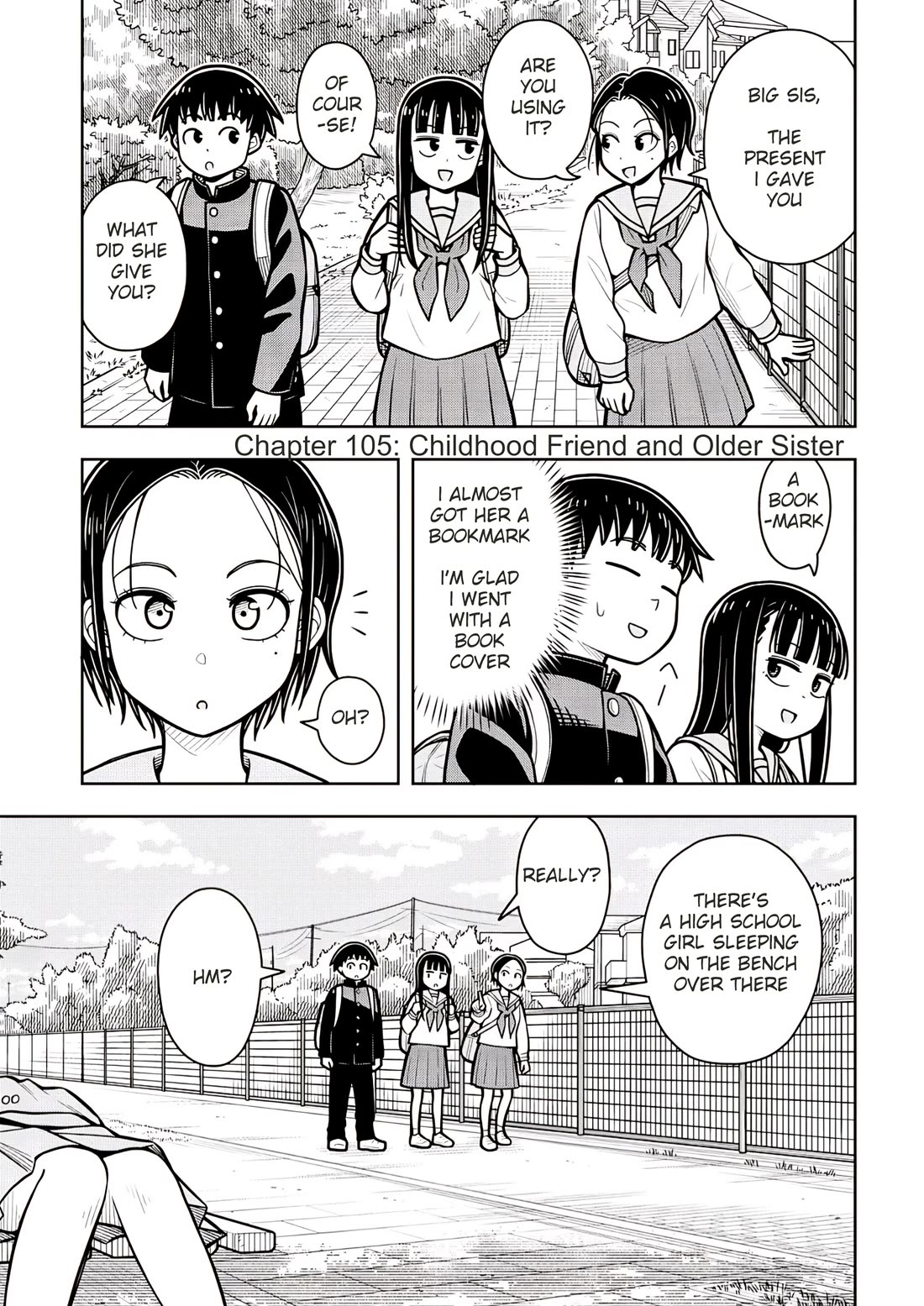 Starting Today She's My Childhood Friend chapter 105 page 1