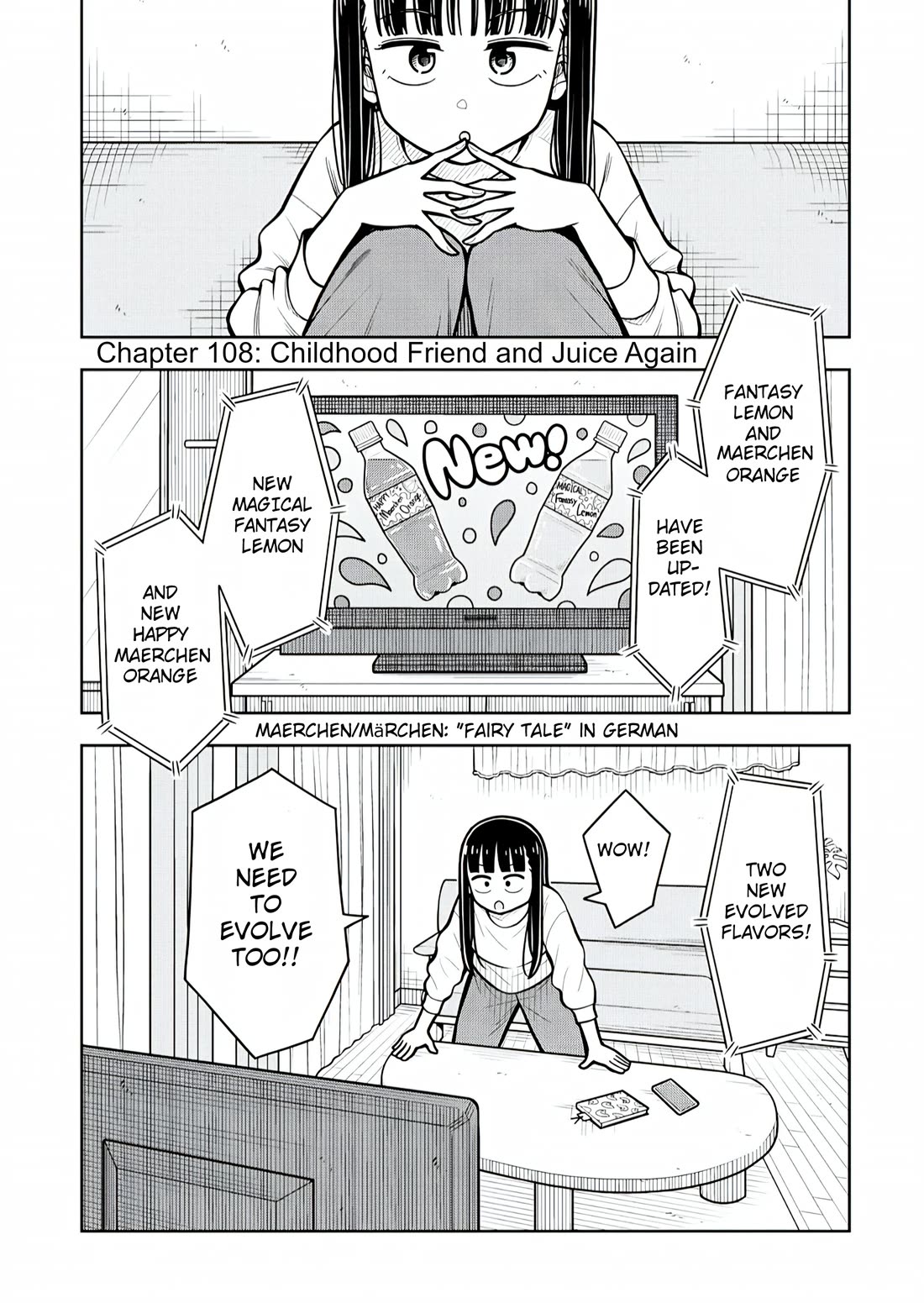Starting Today She's My Childhood Friend chapter 108 page 1