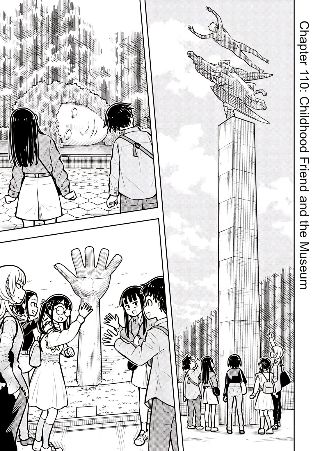 Starting Today She's My Childhood Friend chapter 110 page 1