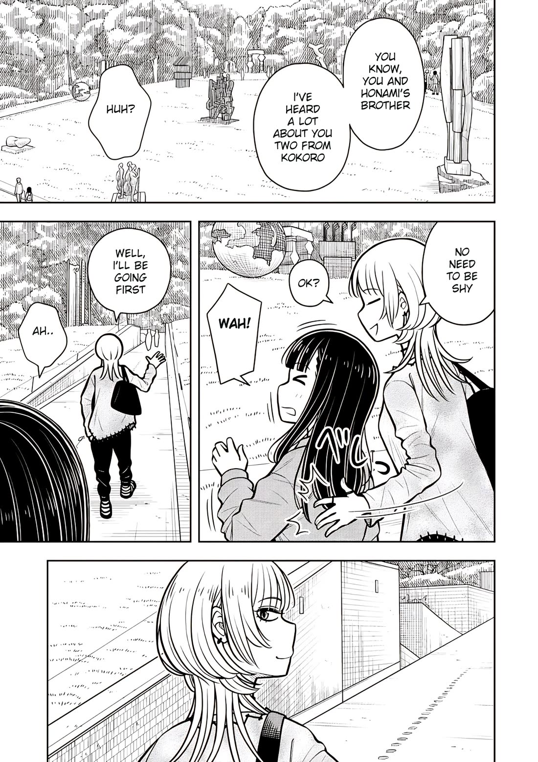 Starting Today She's My Childhood Friend chapter 110 page 9