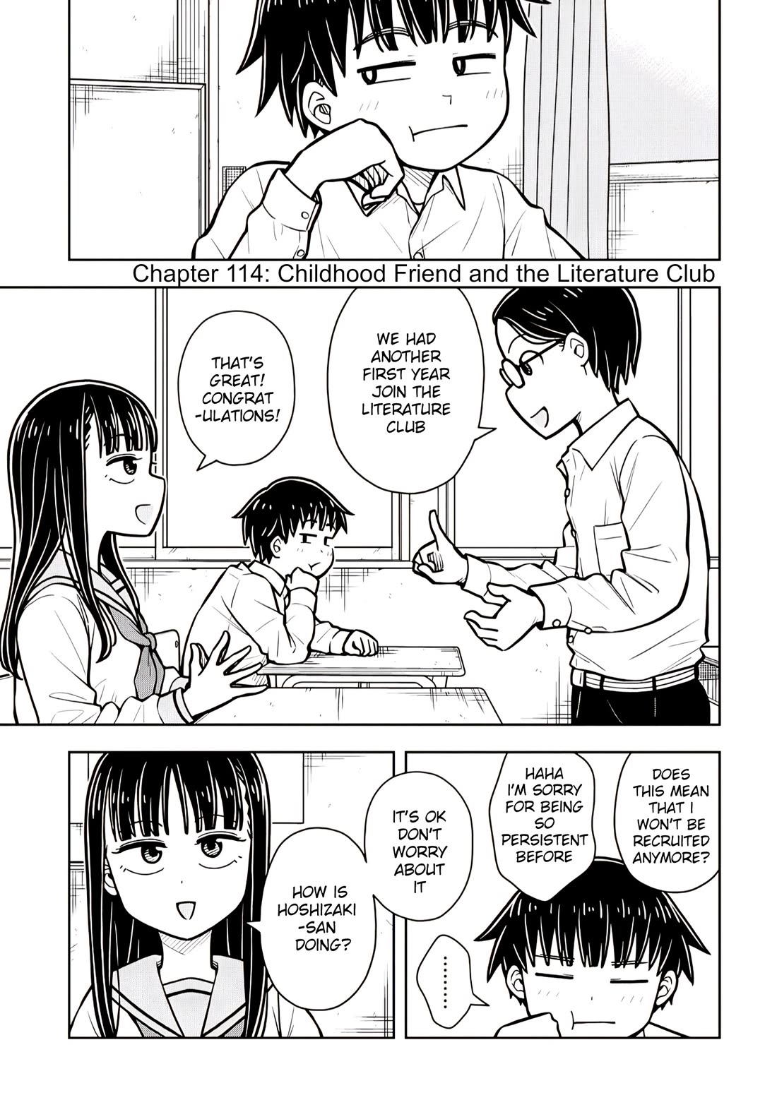 Starting Today She's My Childhood Friend chapter 114 page 1