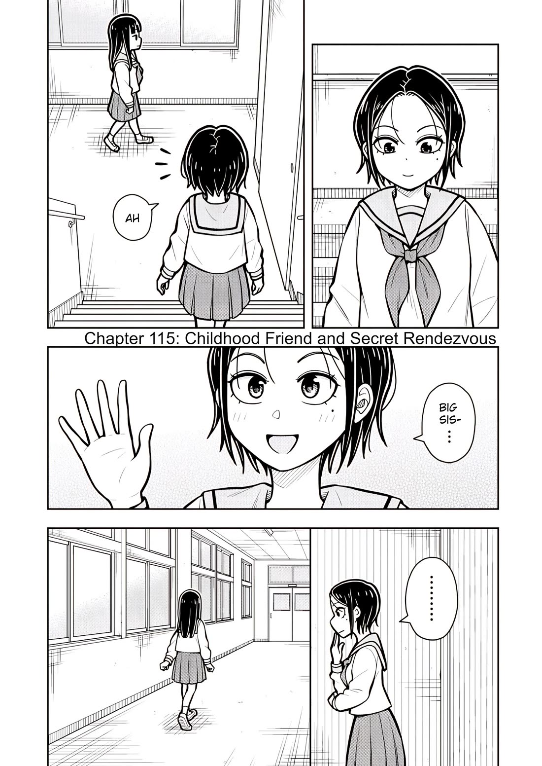 Starting Today She's My Childhood Friend chapter 115 page 1