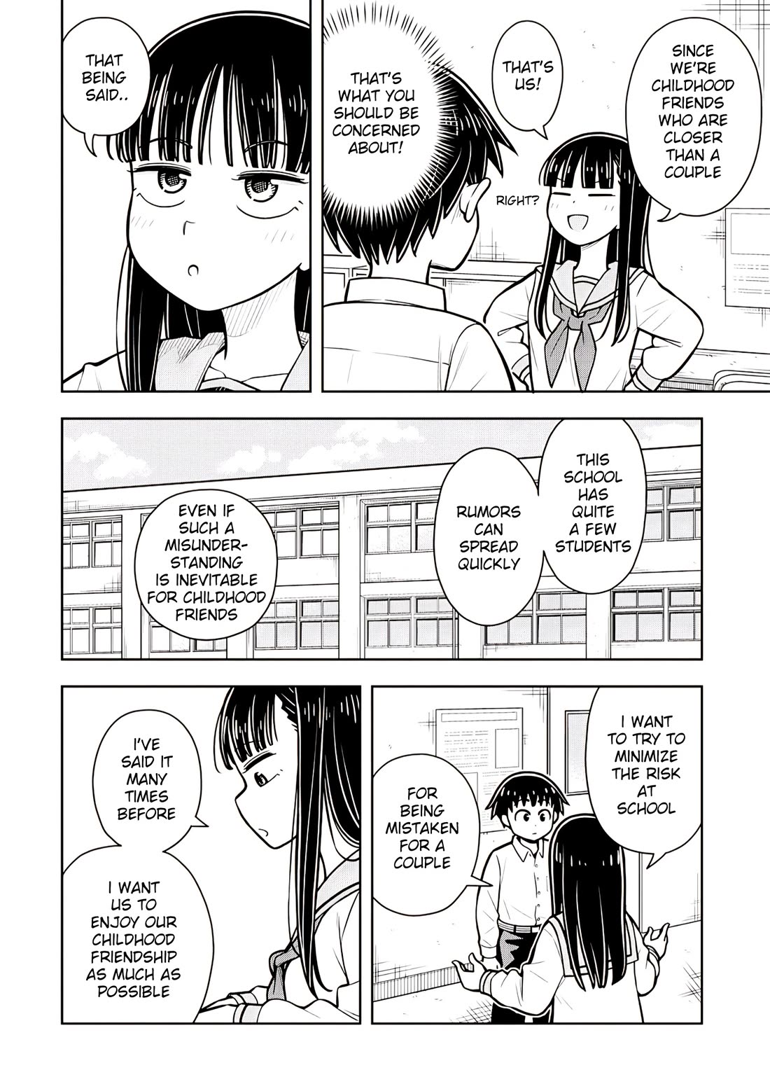 Starting Today She's My Childhood Friend chapter 116 page 8