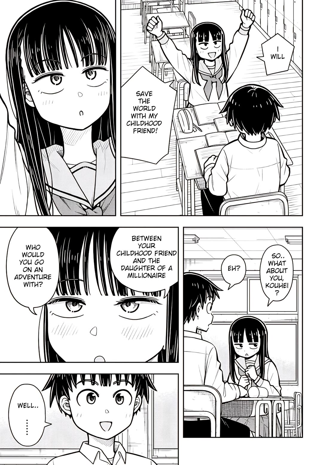Starting Today She's My Childhood Friend chapter 119 page 7