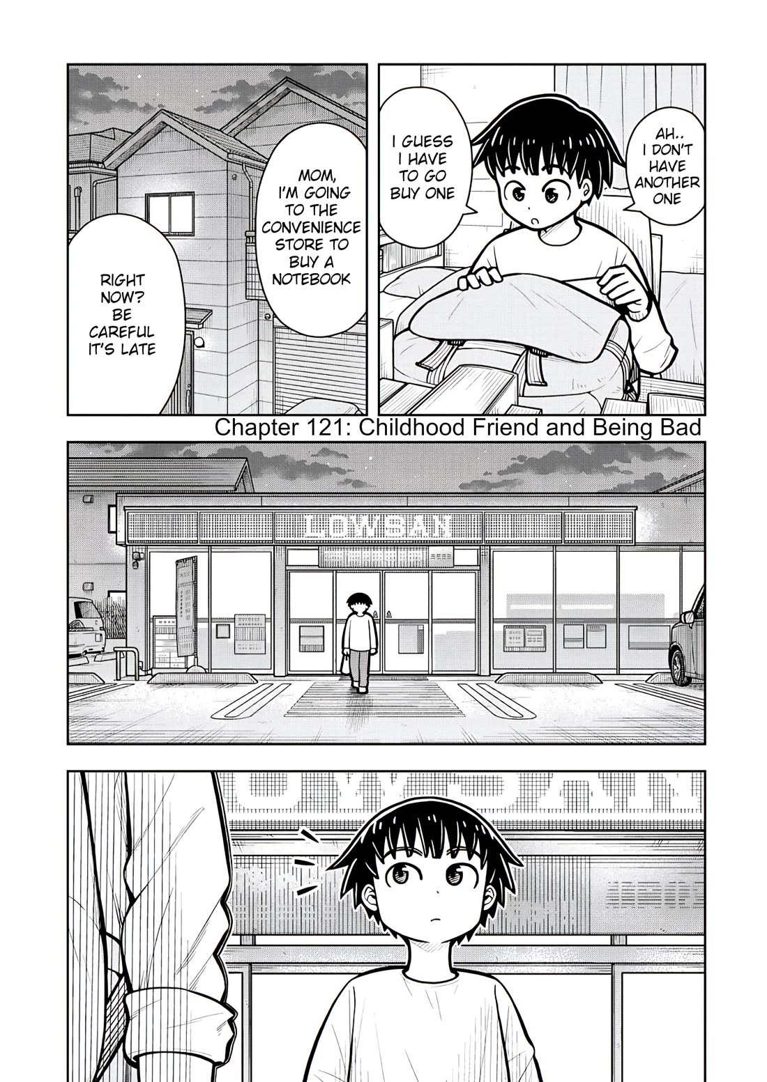 Starting Today She's My Childhood Friend chapter 121 page 1