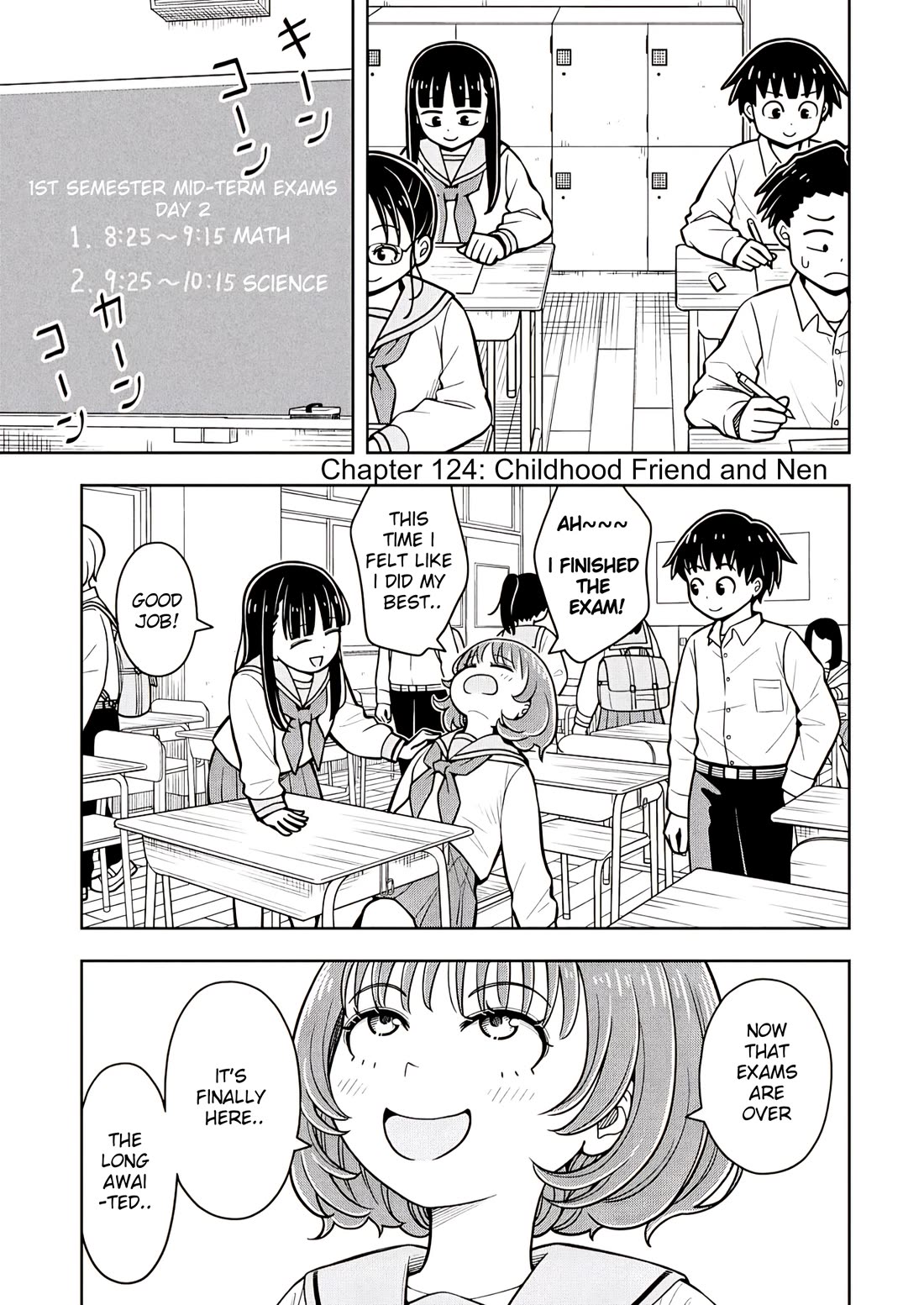 Starting Today She's My Childhood Friend chapter 124 page 1