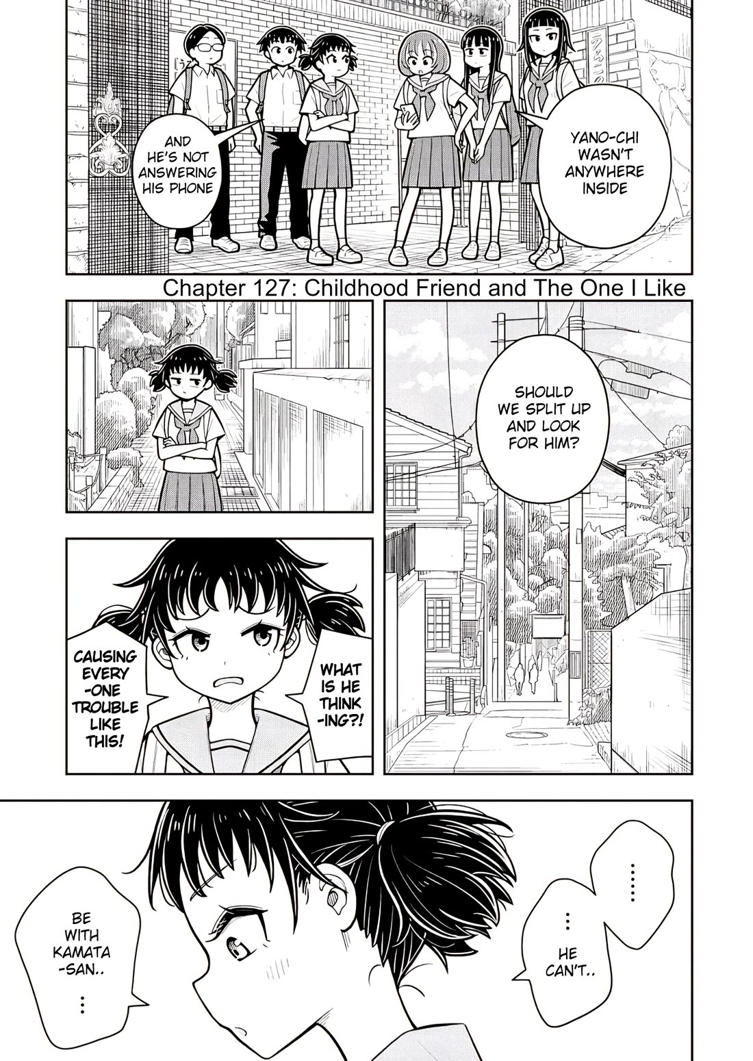 Starting Today She's My Childhood Friend chapter 127 page 1