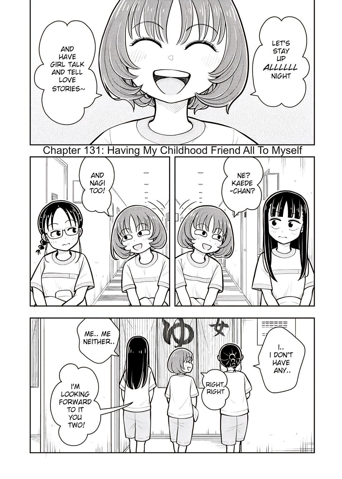 Starting Today She's My Childhood Friend chapter 131 page 1
