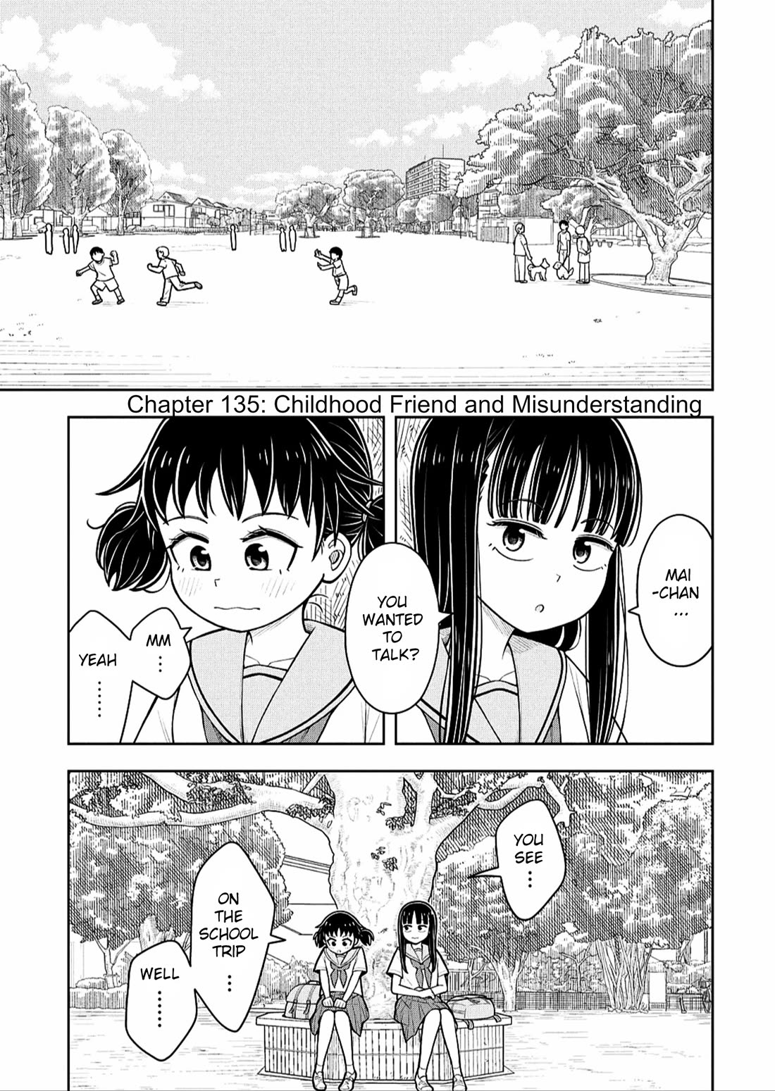 Starting Today She's My Childhood Friend chapter 135 page 1