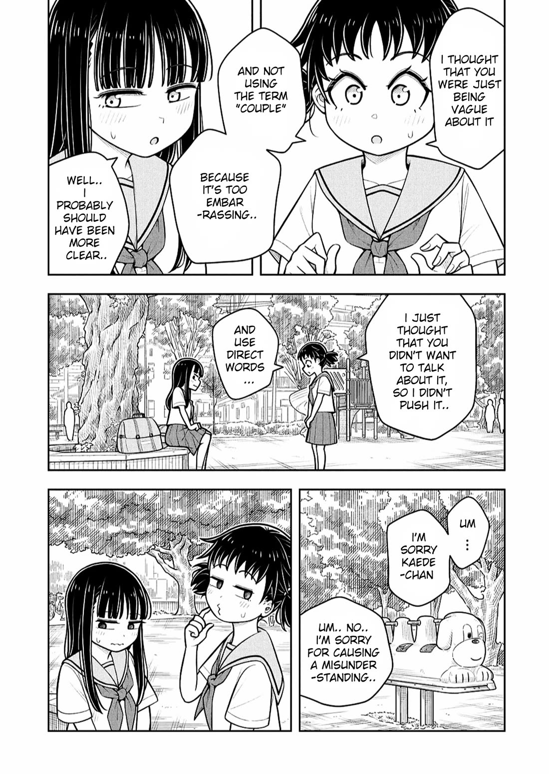 Starting Today She's My Childhood Friend chapter 135 page 9