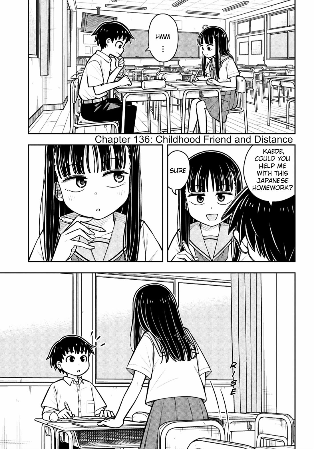 Starting Today She's My Childhood Friend chapter 136 page 1