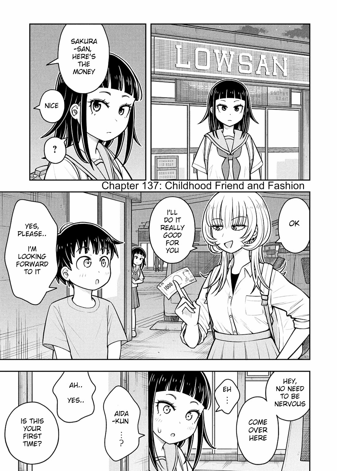 Starting Today She's My Childhood Friend chapter 137 page 1