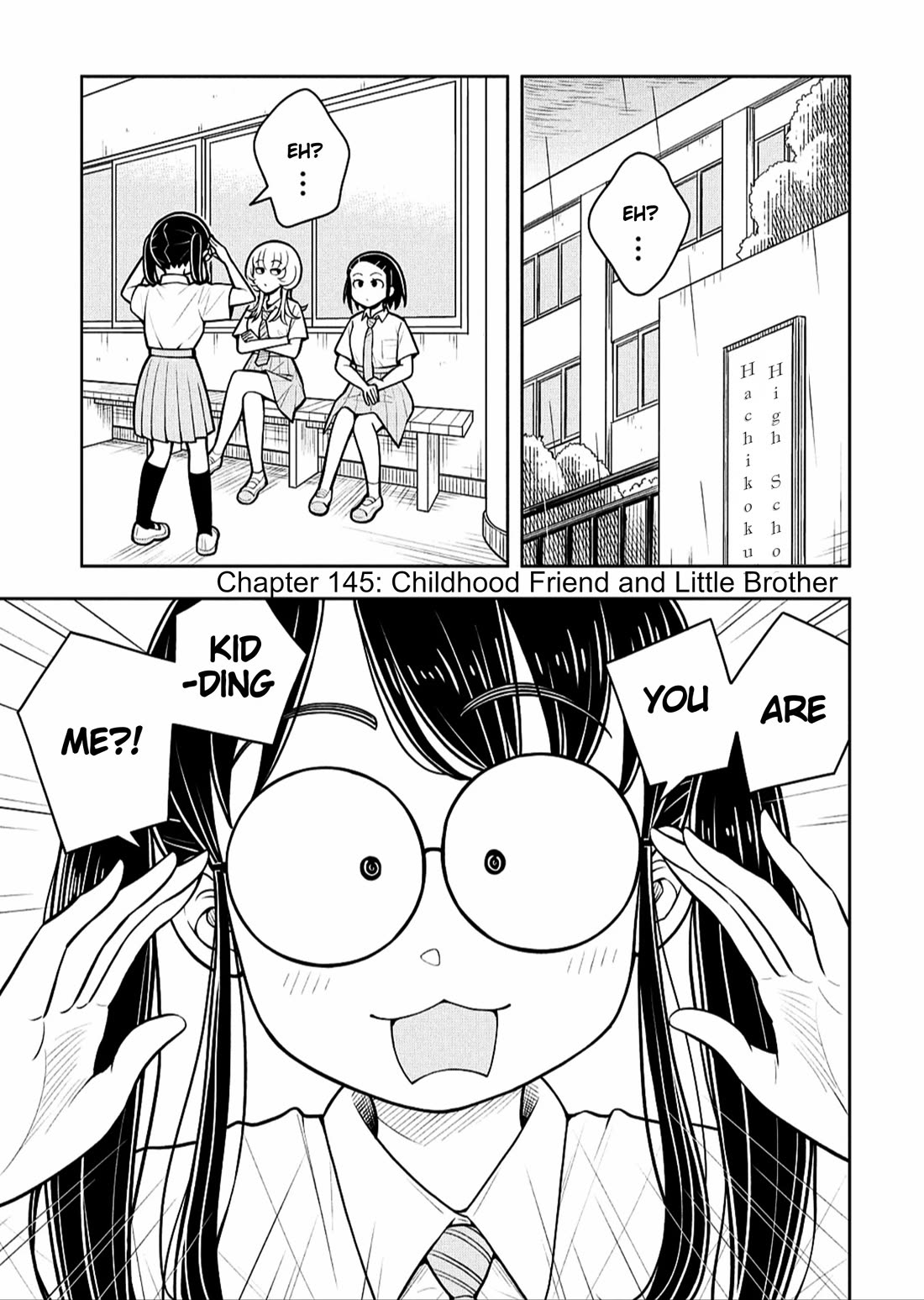 Starting Today She's My Childhood Friend chapter 145 page 1