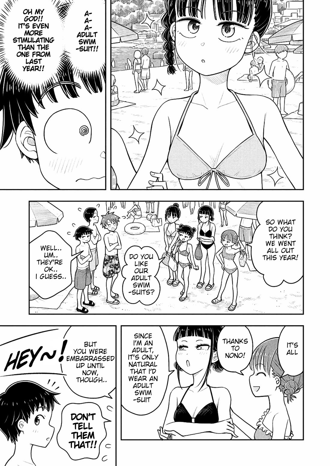 Starting Today She's My Childhood Friend chapter 150 page 3