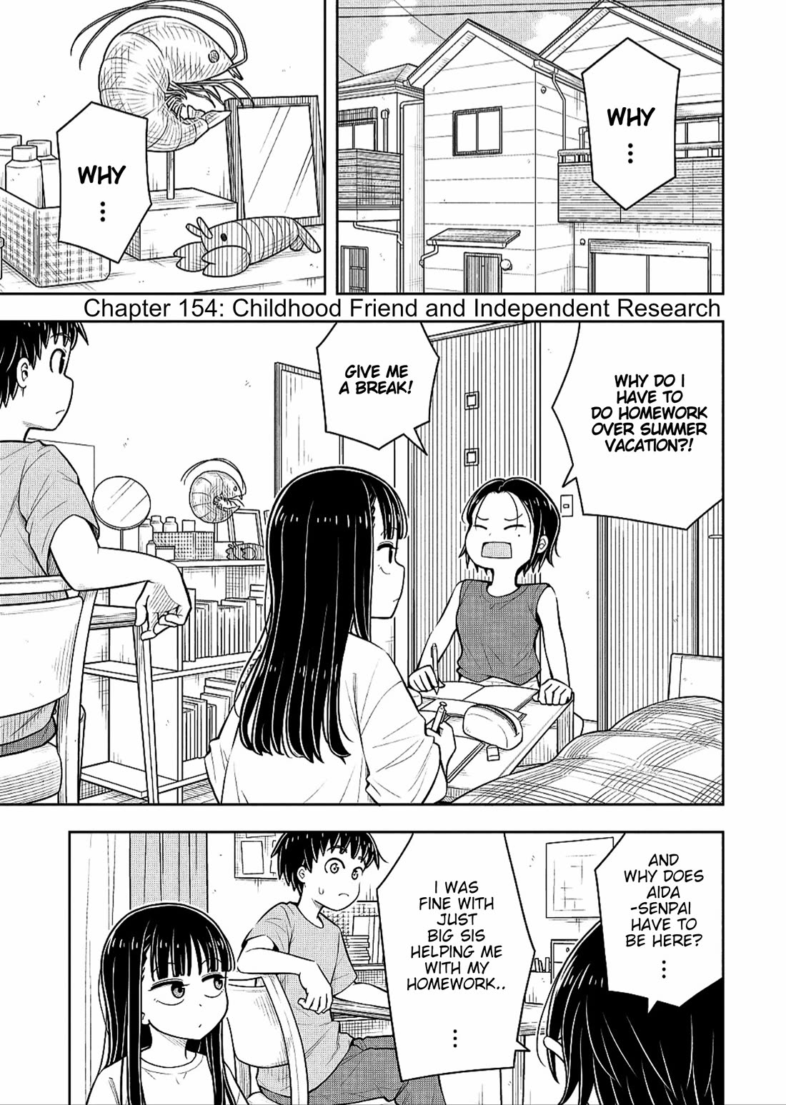 Starting Today She's My Childhood Friend chapter 154 page 1