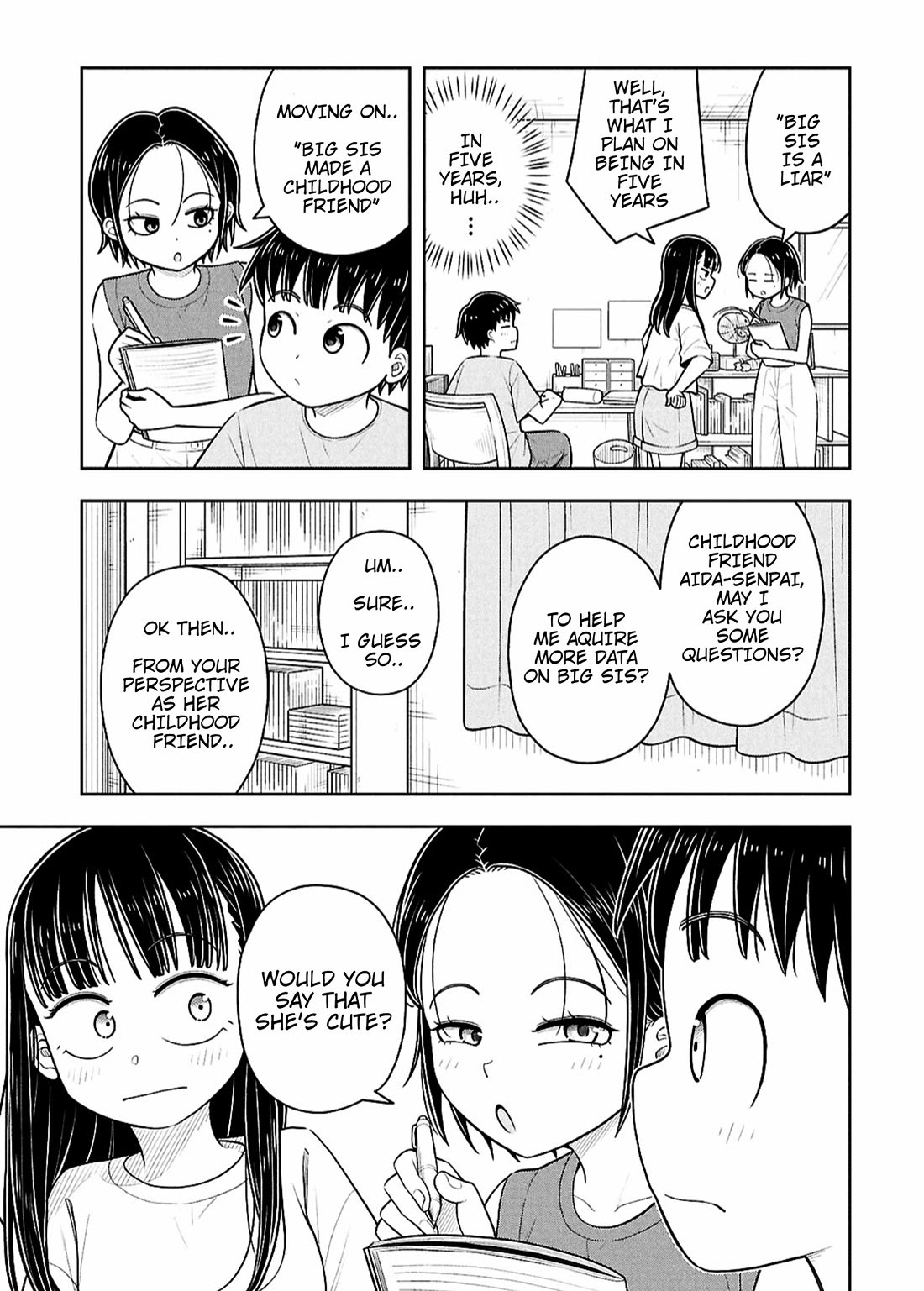 Starting Today She's My Childhood Friend chapter 154 page 9
