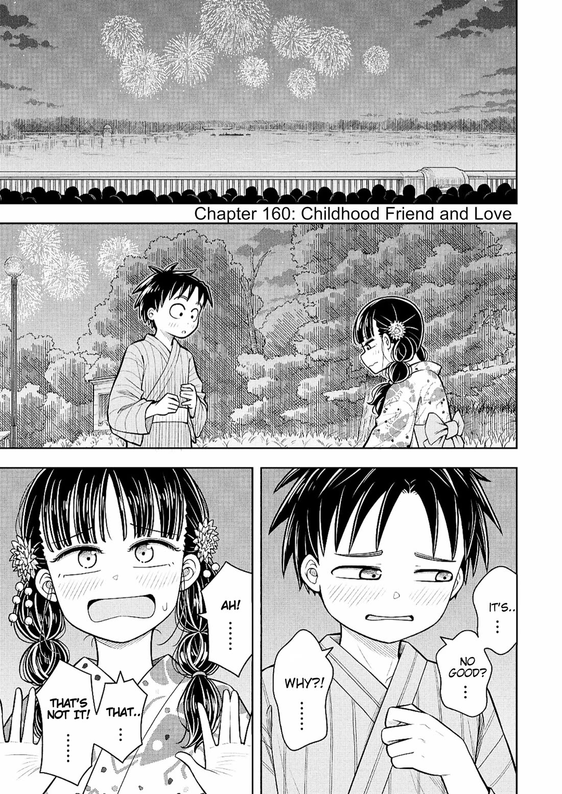 Starting Today She's My Childhood Friend chapter 160 page 1