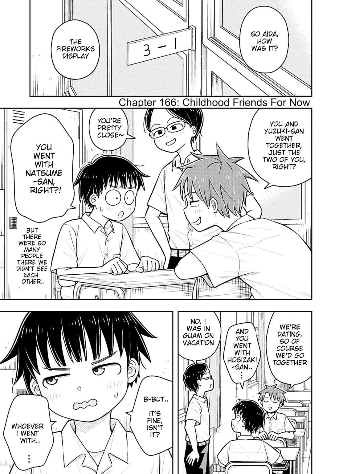 Starting Today She's My Childhood Friend chapter 166 page 1