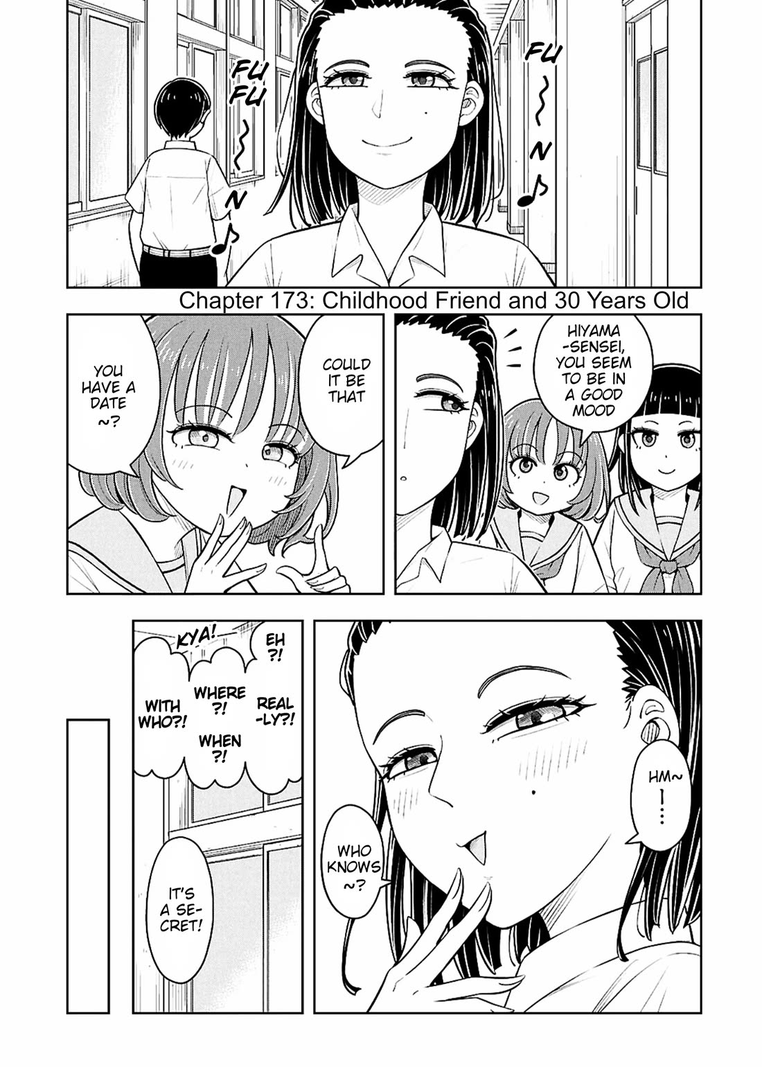 Starting Today She's My Childhood Friend chapter 173 page 1