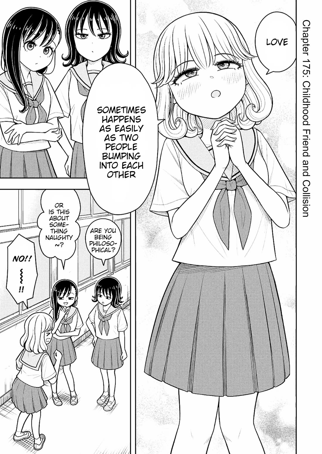 Starting Today She's My Childhood Friend chapter 175 page 1