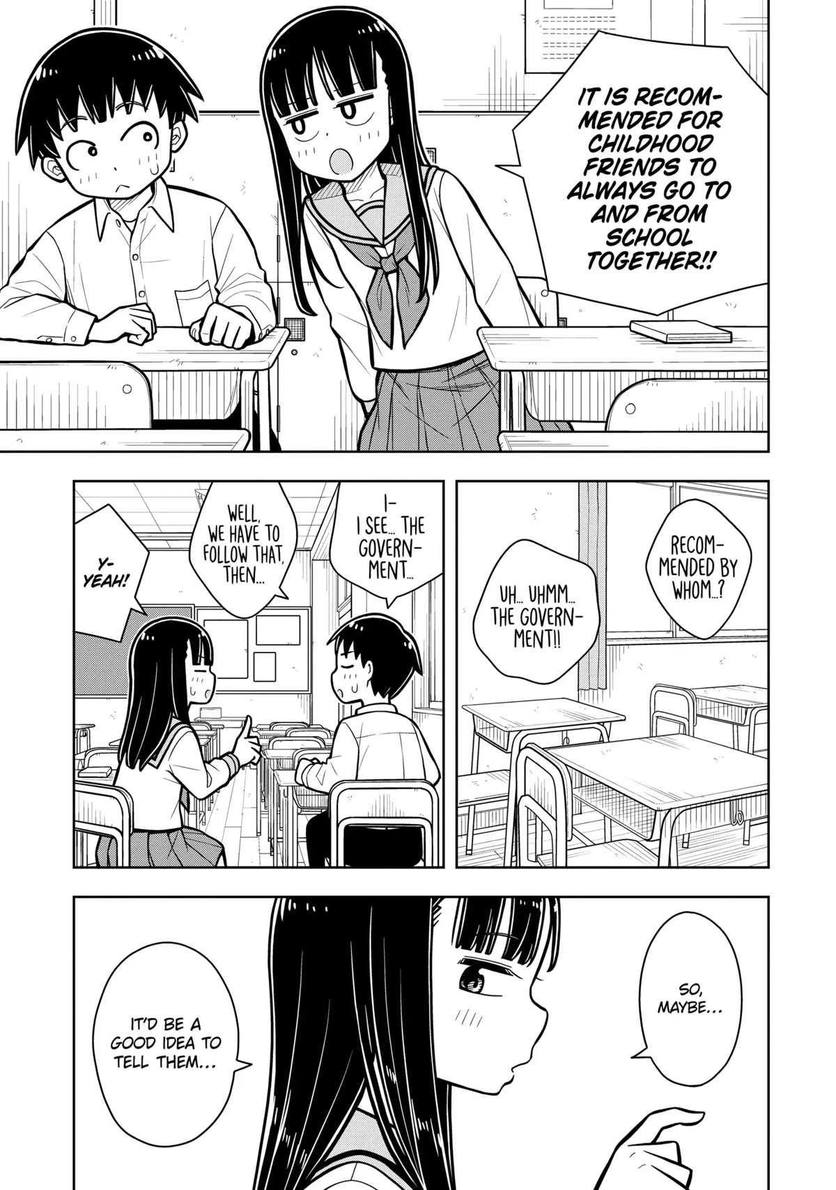 Starting Today She's My Childhood Friend chapter 33 page 7