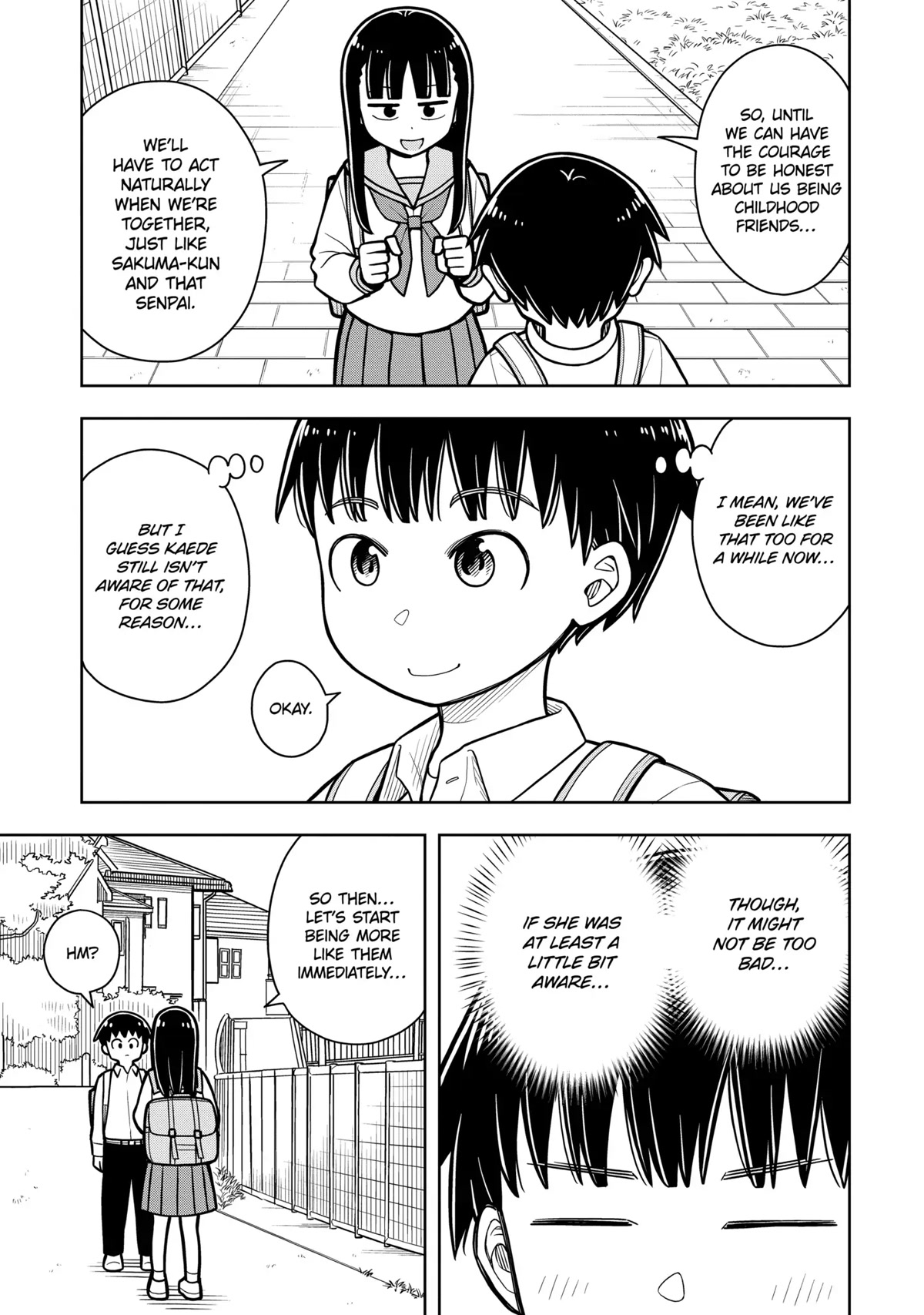 Starting Today She's My Childhood Friend chapter 34 page 11