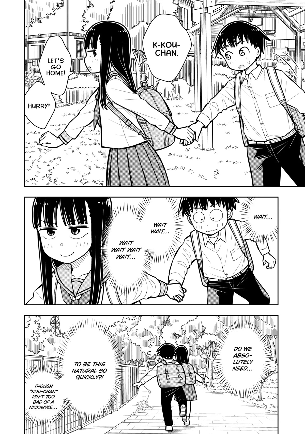 Starting Today She's My Childhood Friend chapter 34 page 12