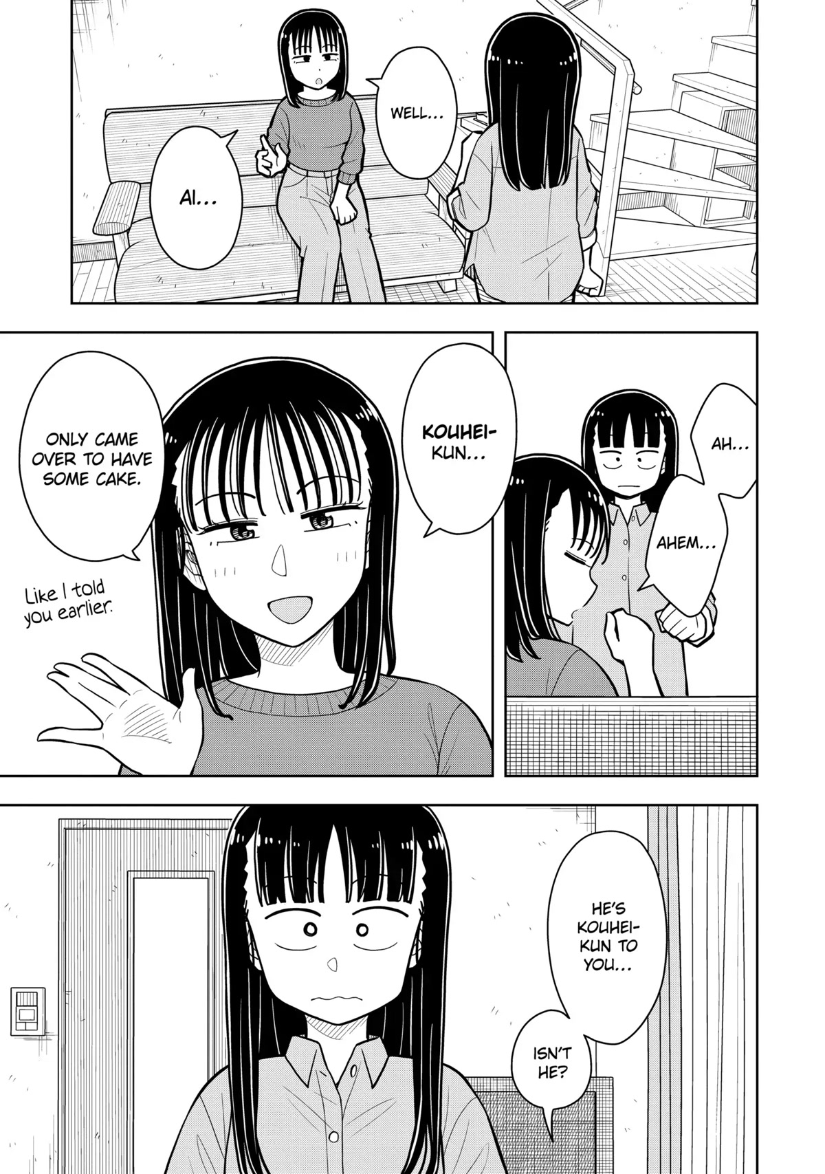 Starting Today She's My Childhood Friend chapter 38.6 page 3