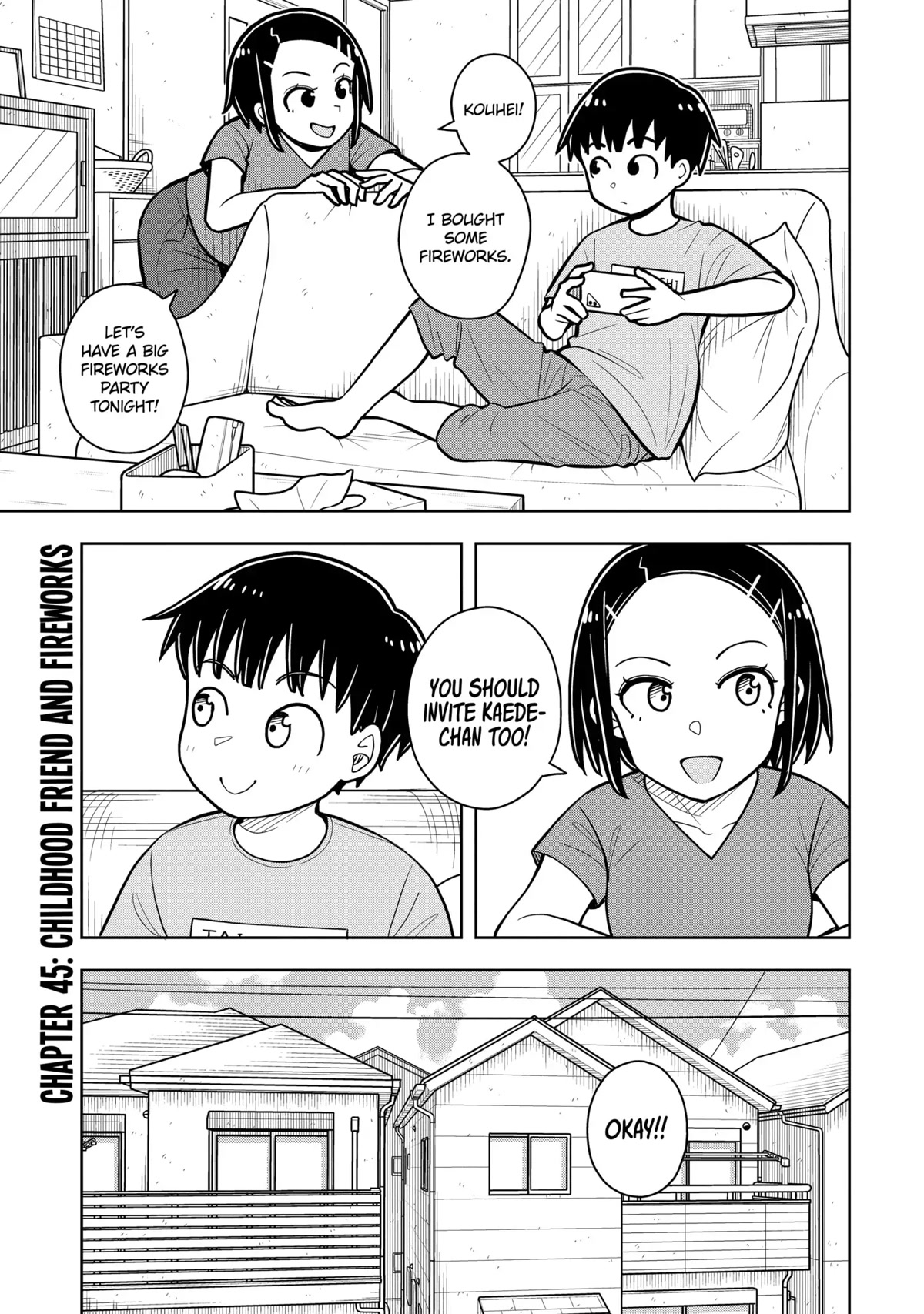 Starting Today She's My Childhood Friend chapter 45 page 1