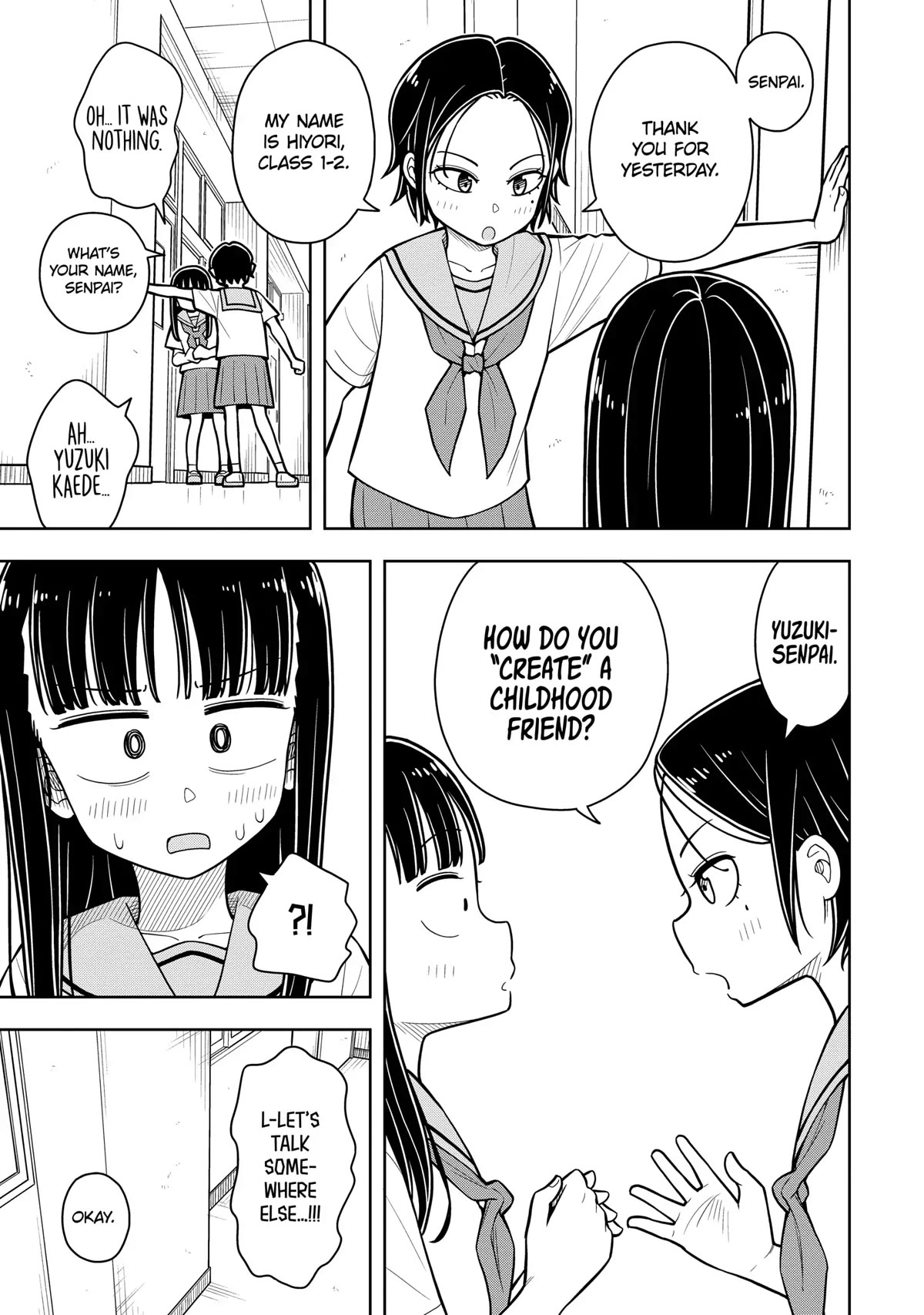 Starting Today She's My Childhood Friend chapter 50 page 3