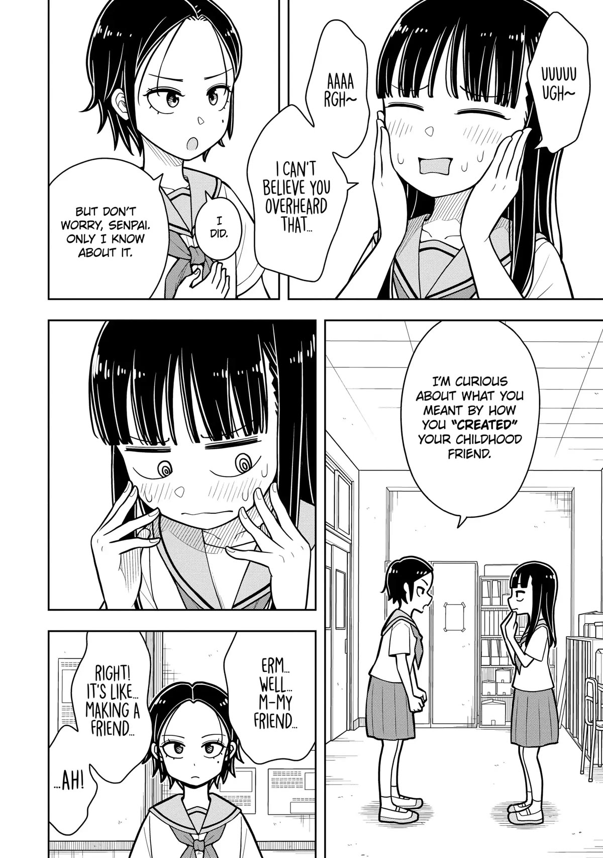 Starting Today She's My Childhood Friend chapter 50 page 4