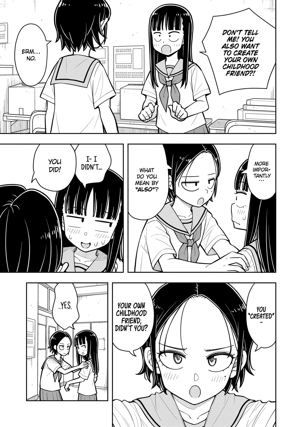 Starting Today She's My Childhood Friend chapter 50 page 5
