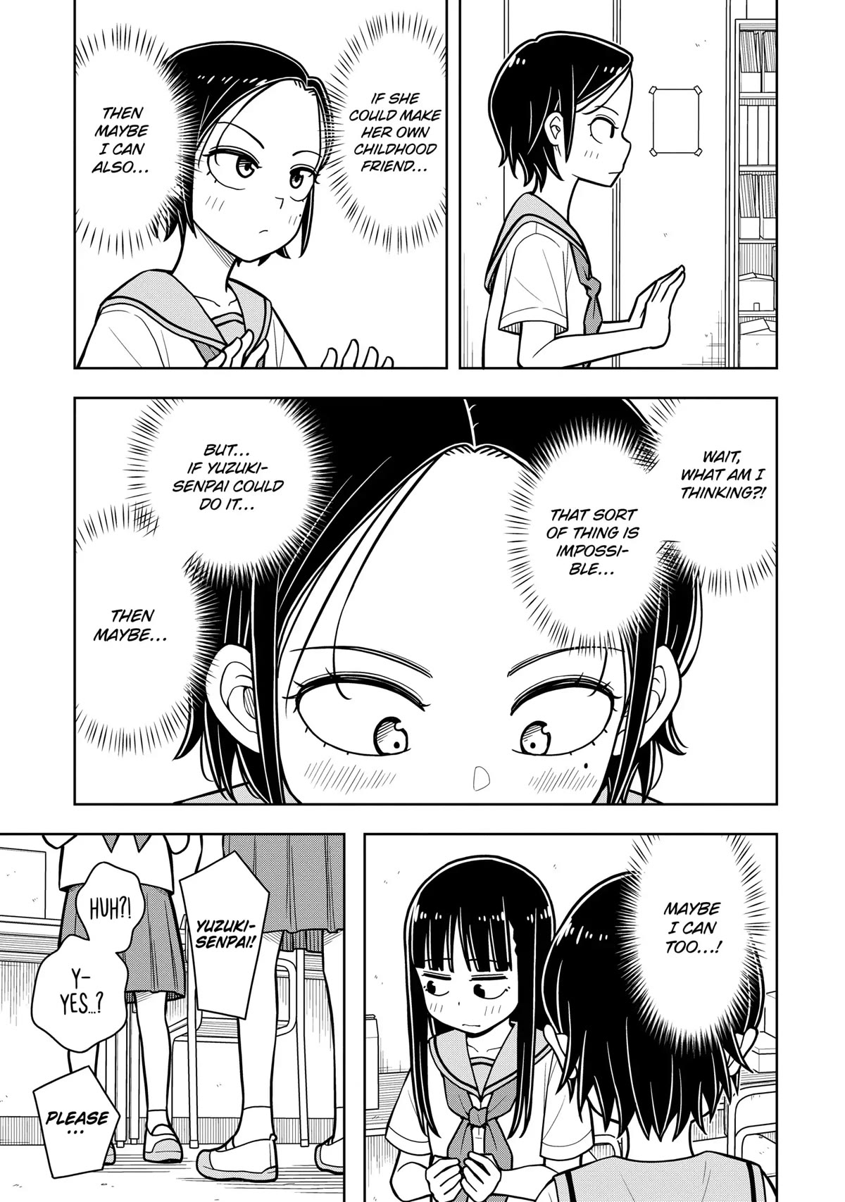 Starting Today She's My Childhood Friend chapter 50 page 7