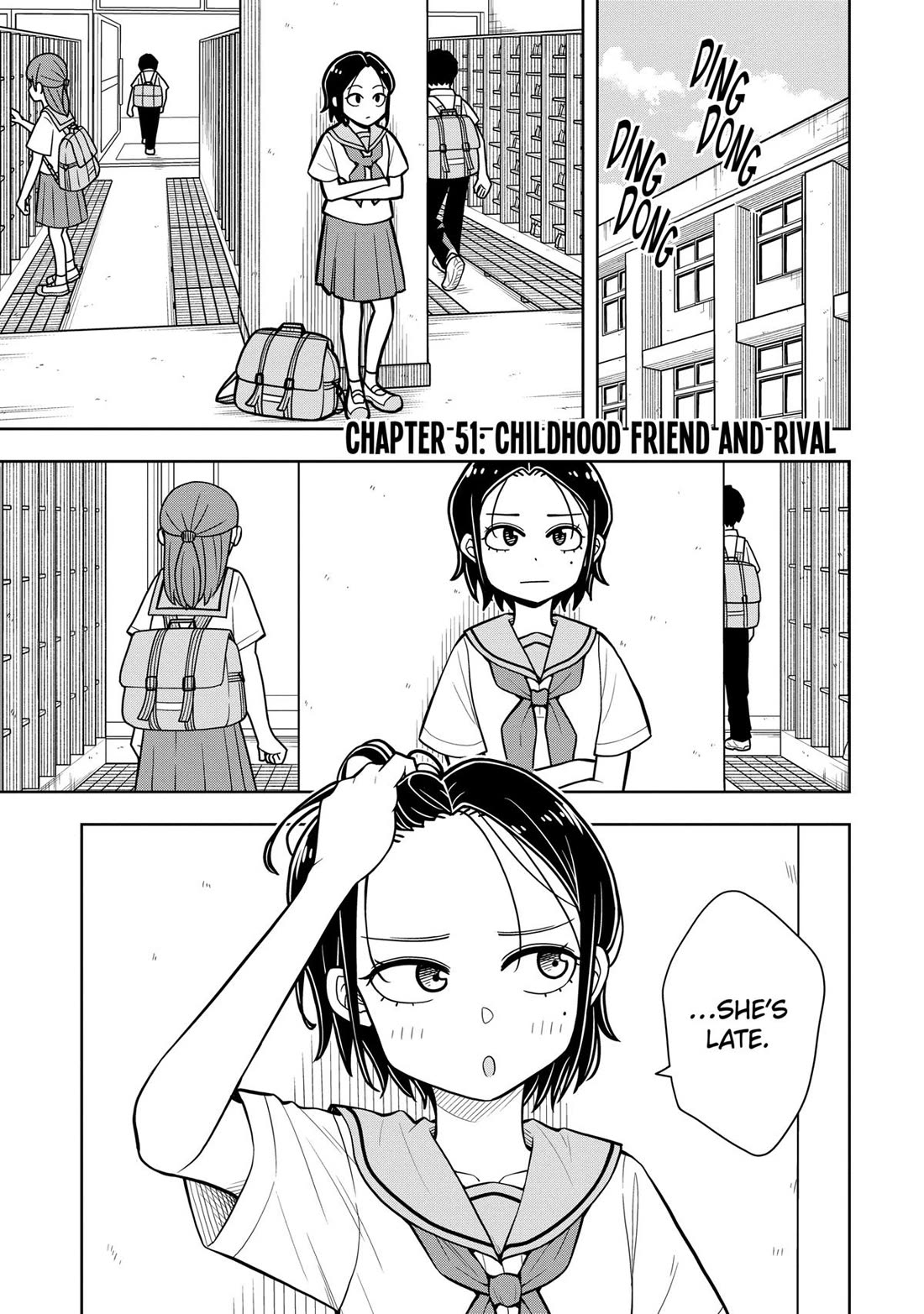 Starting Today She's My Childhood Friend chapter 51 page 1