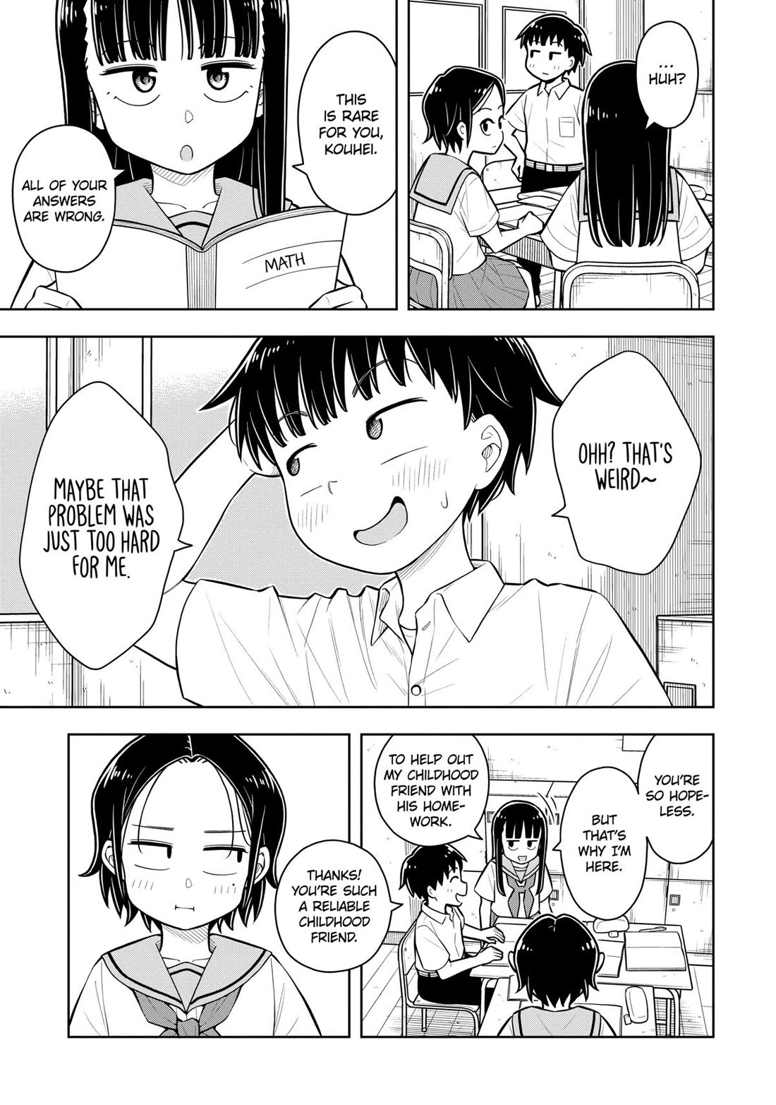 Starting Today She's My Childhood Friend chapter 52 page 5