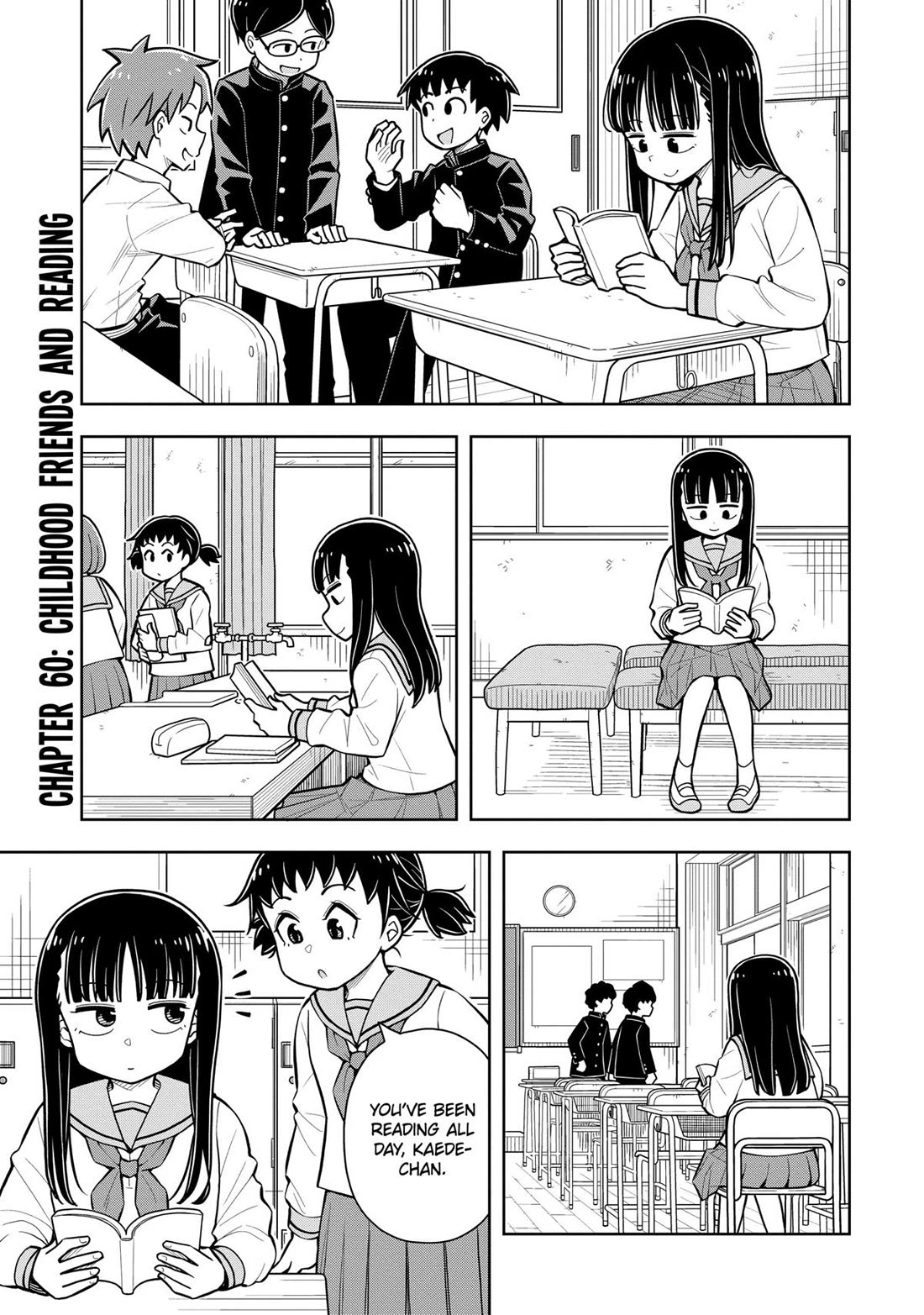 Starting Today She's My Childhood Friend chapter 60 page 1