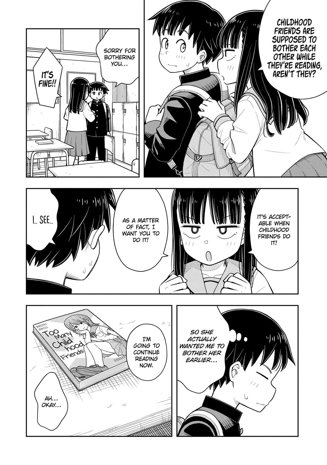Starting Today She's My Childhood Friend chapter 60 page 8