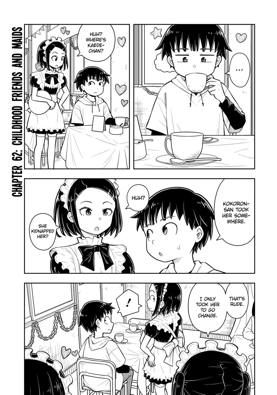 Starting Today She's My Childhood Friend chapter 62 page 1