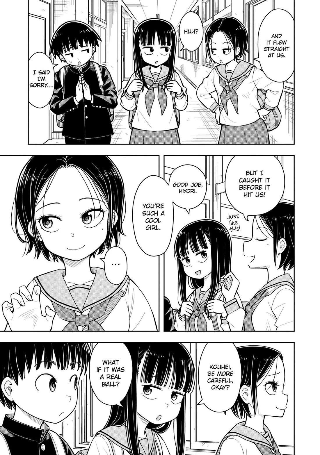 Starting Today She's My Childhood Friend chapter 63 page 9